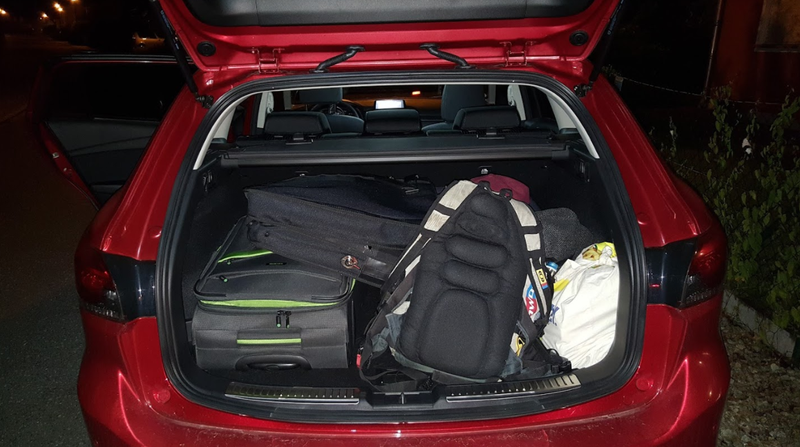 Illustration for article titled How I Conquered The Greatest Road In The World In Mazda's Diesel Manual Wagon